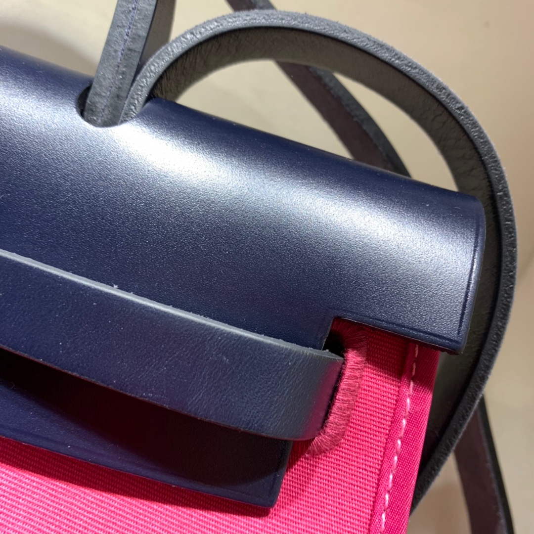 에르메스 에르백31 로즈 익스트림 인디고블루 은장